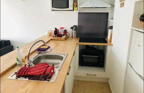 Cannes City Centre Apartamento | Spacieux 1 chambre avec baignoire balnéo