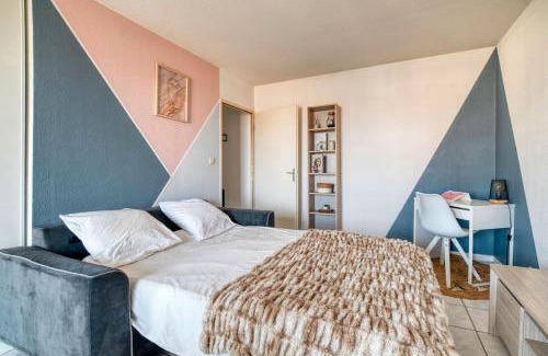 Saint - Martin - du - Touch Apartamento | Spacieux proche aéroport et airbus