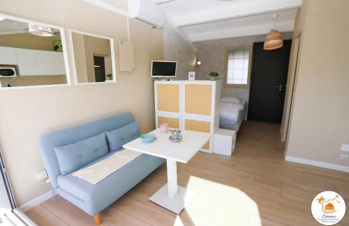 Saint-Cyprien Plage Apartamento | Spacieux Studio 3pers vue marina a St Cyprien