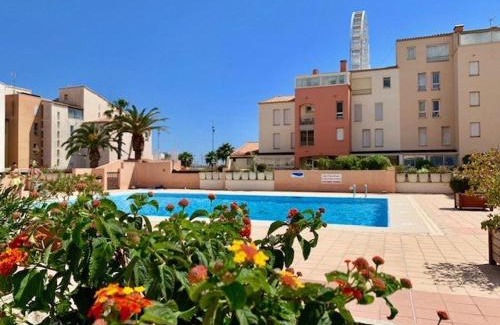 Cap d'Agde Apartamento | Spacieux T3 avec piscine et parking près du port - FR-1-607-10
