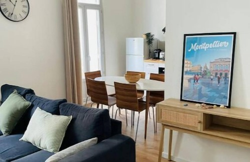 Gares Apartamento | Spacieux T3 Rénové au Coeur de Montpellier
