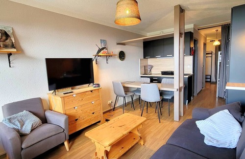 Saint-Michel-de-Chaillol Apartamento | Estudio amplio 4/6 personas - Esquí y senderismo, balcón sur, mascotas permitidas