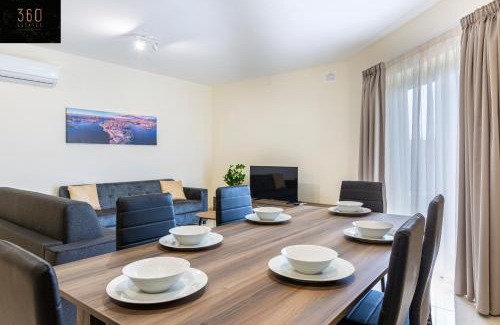 Marsaxlokk Apartamento | Spacious 2BR Apt with stunning views in Marsaxlokk by 360 Estates