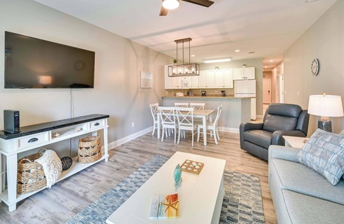 Carolina Forest Condominio | Spacious 2BR Villa w/ Pool + Golf Views | Sleeps 10