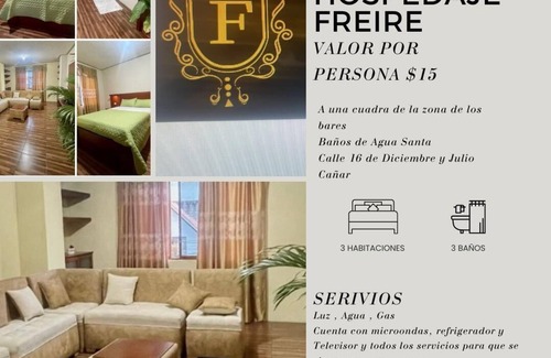 Banos de Agua Santa Apartamento | Spacious 3-bedroom apartment in delightful Baños de Agua Santa with WiFi