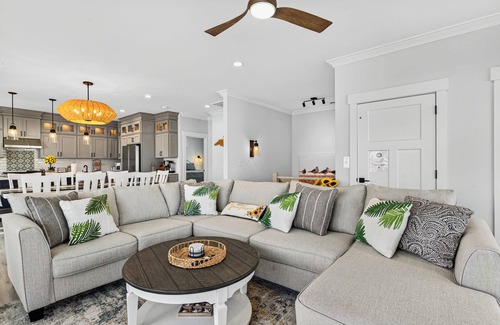 Ocean Isle Beach Casa | Spacious 5-bedroom Retreat with Heated Pool & Elevator