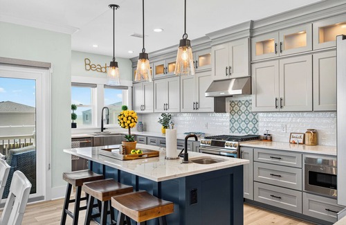 Ocean Isle Beach Casa | Spacious 5-bedroom Retreat with Heated Pool & Elevator