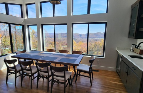 Wintergreen Casa | Spacious 5 bedroom modern home with mountain views galore. Sauna + EV charger.