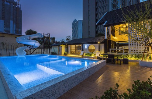 North Pattaya Villa | Spacious 5-bedroom villa 200 meters to the beach