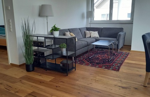 Eriskirch Apartamento | Spacious 75 m² vacation apartment on Lake Constance with 2 balconies and views of the Alps