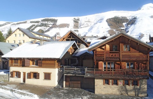 Les Deux Alpes Chalet De Esquí | Amplio chalet 8 habitaciones, 15 pers, sauna, chimenea, Les Deux Alpes