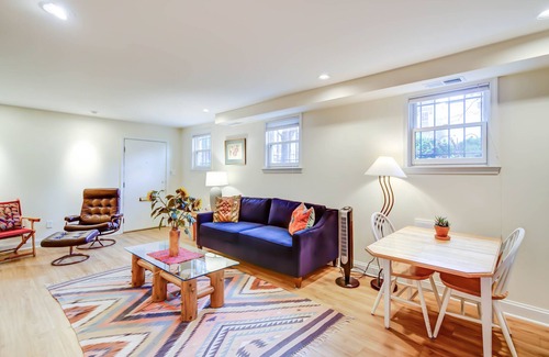 Capitol Hill Apartamento | Spacious & Airy 1-BR near Eastern Mkt/Capitol