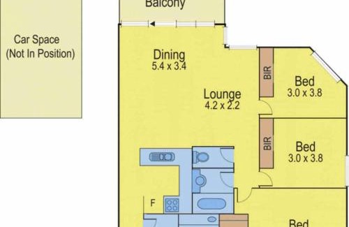 South Melbourne Apartamento | Spacious apartment minutes from the CBD