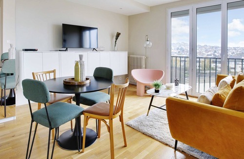 Plateau - Mont-Valerien Apartamento | Spacious apartment - Nanterre - Mobility lease