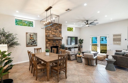 Shea North Estates Casa | Spacious backyard with amazing casita