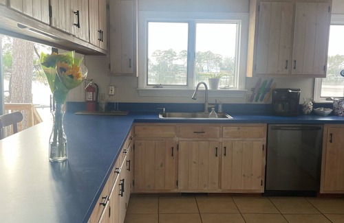 Kitty Hawk Casa | Spacious beach house on the water - private getaway, dock and water access