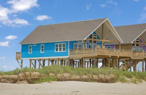 Port Bolivar Casa | Spacious Beachfront 5BR with Gorgeous Ocean views - Blue Footed