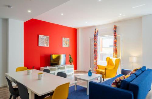 Jesus Apartamento | Spacious Clean & Colorful Apt Quiet Zone