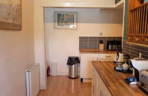 Borth-y-Gest Apartamento | Apartamento dúplex privado de 9 habitaciones y jardín con vistas panorámicas al mar ya la montaña.