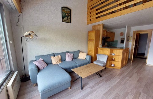 Les Deux Alpes Apartamento | Amplio dúplex para 8 personas, en el centro, a pie de pistas