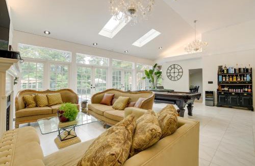 Durham Casa | Spacious Durham Home with Fire Pit and Hot Tub!