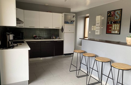 Cerences Cabaña | Casa familiar en Cérences: jardín, terraza, wifi, BBQ y mascotas bienvenidas