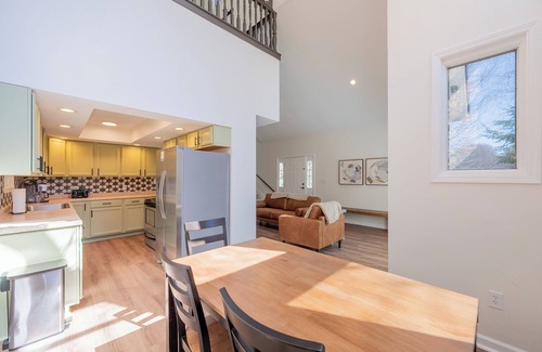 Court House Casa | Spacious forest retreat with hot tub, game room, pond, & cozy charm—perfect for family getaways!