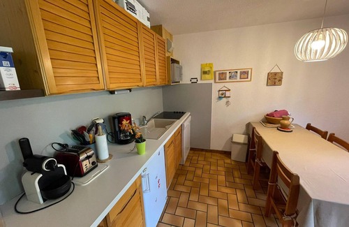 Monetier-les-Bains Apartamento | Apartamento espacioso cerca de pistas con WiFi gratuito y próximo a Les Grands Bains