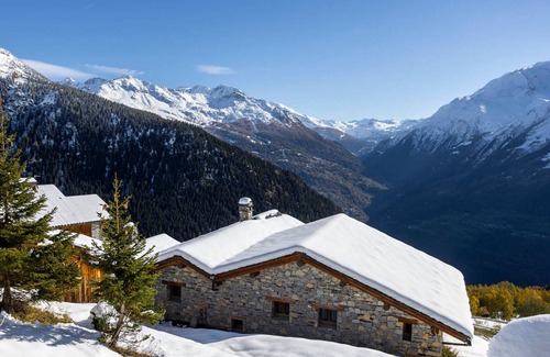 Les Eucherts Chalet De Esquí | Chalet espacioso cerca de las pistas con terraza sur