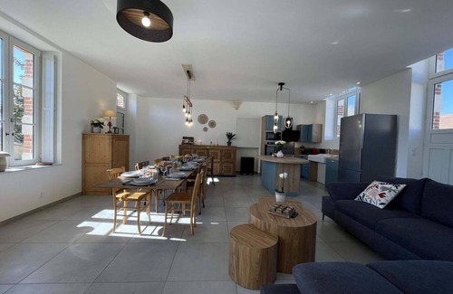 Gemages Cabaña | Amplio gîte en Perche con WIFI incluido, ideal para reuniones familiares