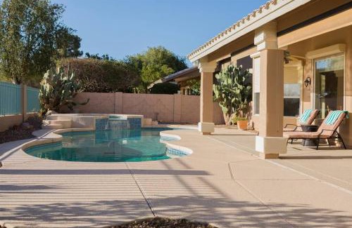 Palm Valley Casa | Spacious golf course house with pool heater, spa