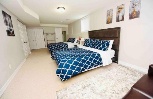 Amherstview Apartamento | Spacious Hearth Escape with Natural Light & fireplace