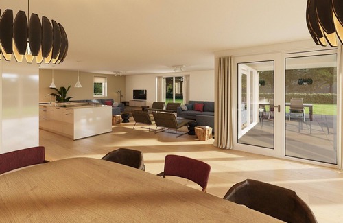 Gasselte Casa | Amplia casa de vacaciones con vistas al arroyo