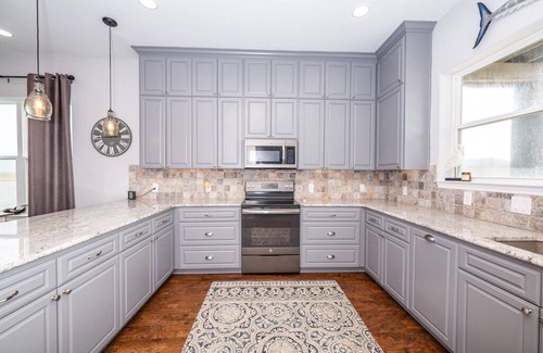 Cedar Lane Casa | Spacious Home on ICW w/ Fabulous Patios on Sargent Beach & ICW Side!