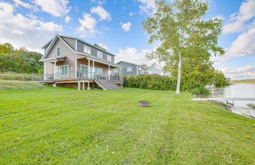 Lake Leelanau Casa | Spacious Home with Dock on Lake Leelanau!