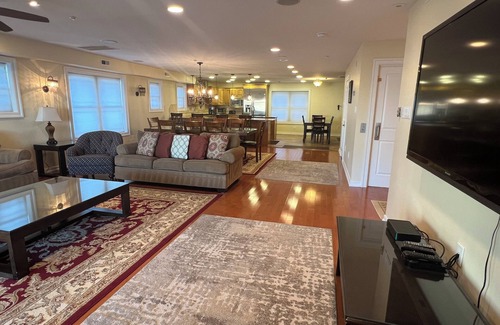 Wildwood Crest Casa | Lujo 5000 pies cuadrados 5BR 1Den5BA casa cerca de Ocean y BoardWalk con piscina, vista al mar