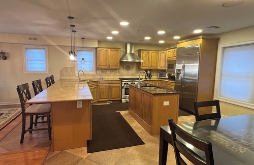 Wildwood Crest Casa | Lujo 5000 pies cuadrados 5BR 1Den5BA casa cerca de Ocean y BoardWalk con piscina, vista al mar