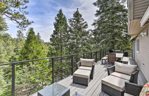 Lake Arrowhead Casa | Spacious Lake Arrowhead Home with Putting Green