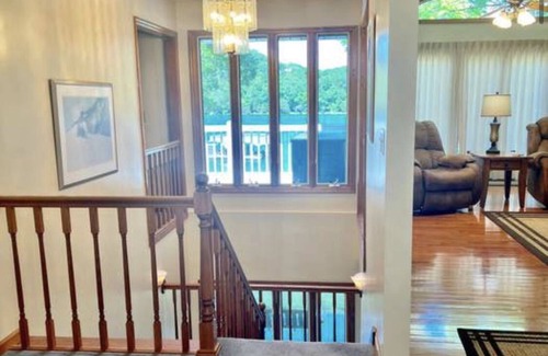 La Follette Casa | Spacious Lake house with Double Boat Dock & Gently Sloping Lot