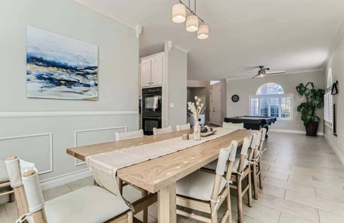 Rhodes Ranch Casa | Spacious Luxury Desert Retreat with Heated Pool, Putt putt and a playground for