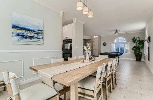 Rhodes Ranch Casa | Spacious Luxury Desert Retreat with Heated Pool Putt putt and a playground for family