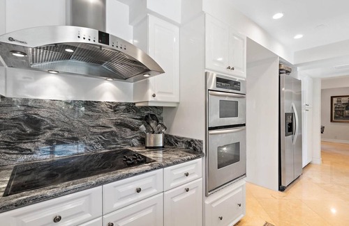 Birch Park Finger Streets Casa | Spacious Mediterranean Beach Villa STEPS to the BEACH With Heated Pool & Spa!