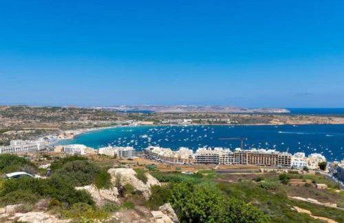 Għadira Apartamento | Spacious Mellieha 2BR home with Stunning Sea Views by 360 Estates