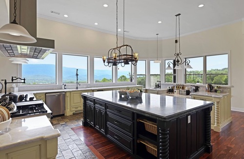 Dunlap Casa | Spacious Mountain Home: King Beds, Hiking, Large Kitchen, Arcade, Peaceful