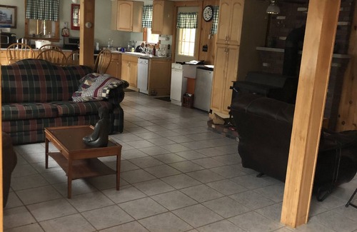 Alton Bay Casa | Spacious New Hampshire mountain waterfront get away house. Boats & private docks