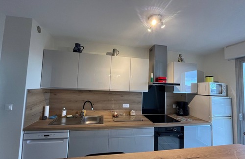 Evian-les-Bains Apartamento | Amplio apartamento reformado con balcón y garaje, cerca del centro