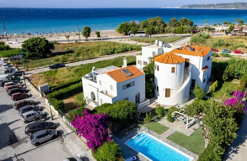 Ialyssos Apartamento | Villa Mylos estudios Athena - amplio estudio con vistas al mar en Rodas - Ialysos
