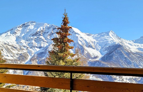 Orcieres-Merlette Apartamento | Spacious south-facing 3-room apartment for 6 people with garage