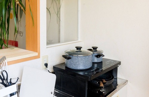 Yamagata Apartamento | Spacious studio apartment in the city center Free parking 1 Qsize car 4 sofa beds / Yamagata Yamagata