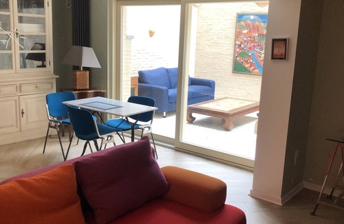 Tervuren Apartamento | Spacious studio equipped with desk and furnished patio, Netflix.